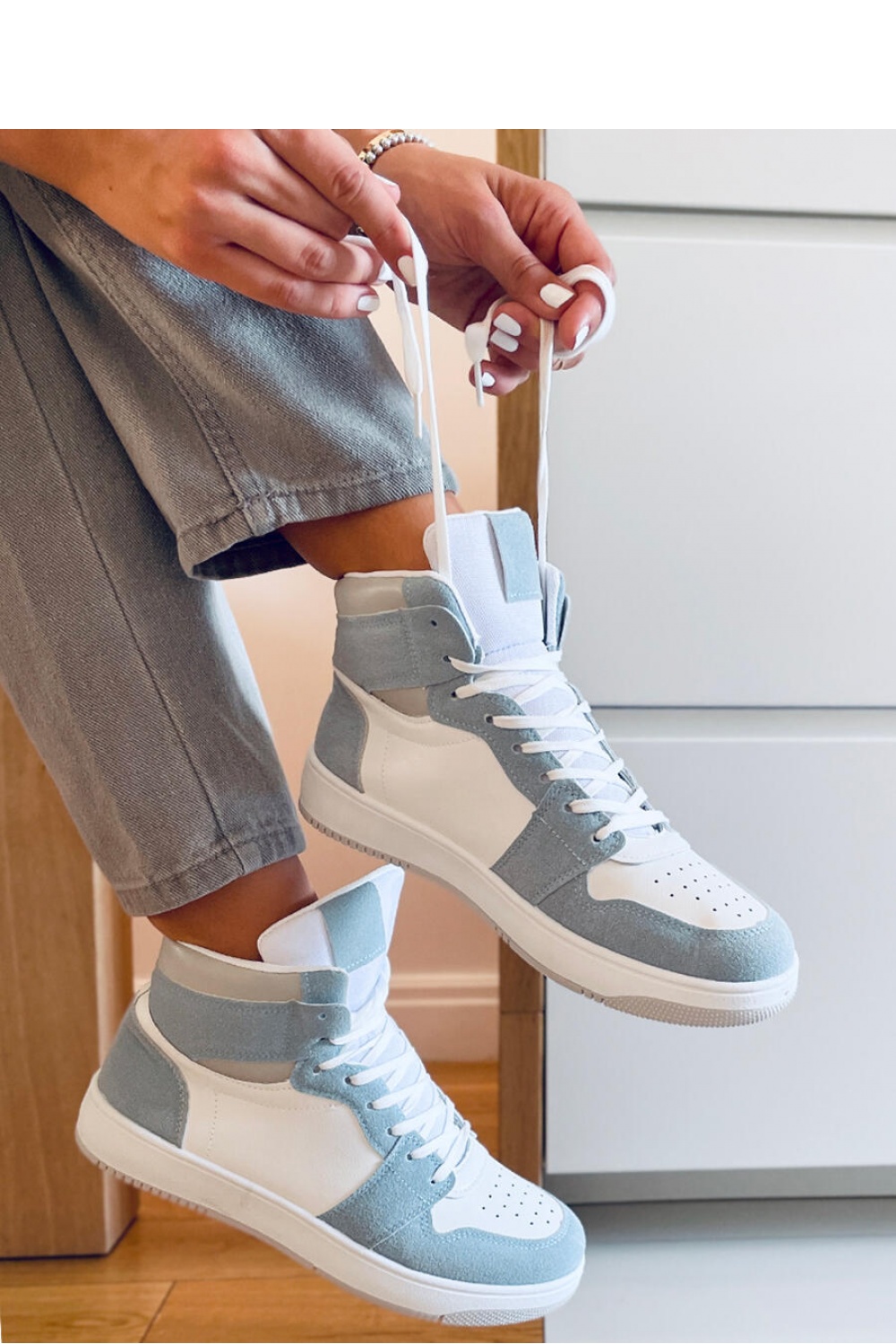 Ankle-High Trainers DORCAS GREEN - Inello