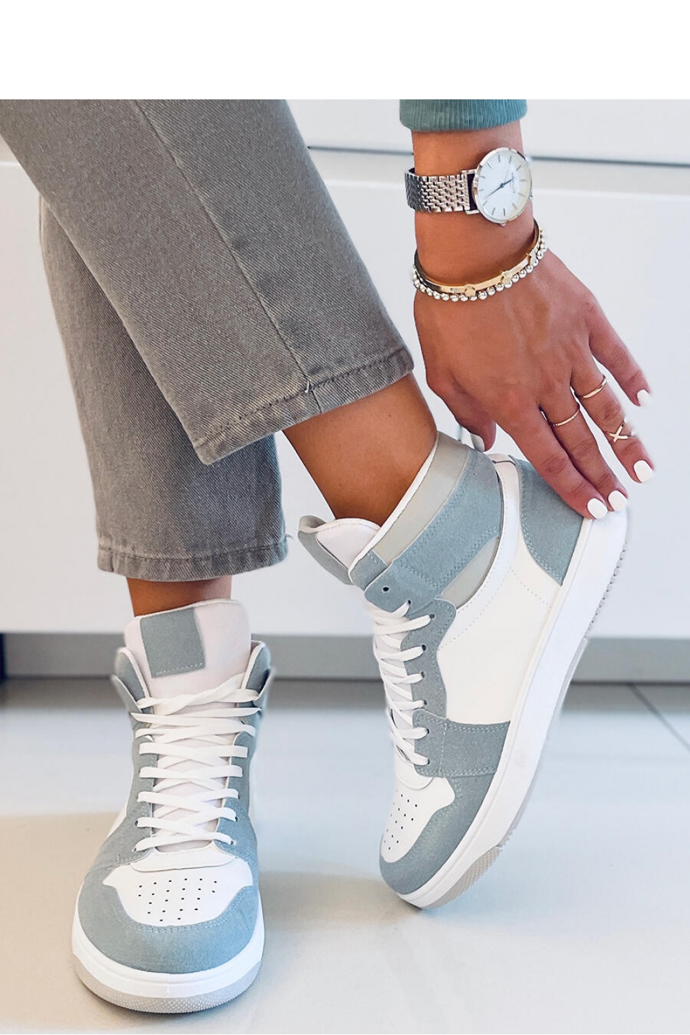 Ankle-High Trainers DORCAS GREEN - Inello