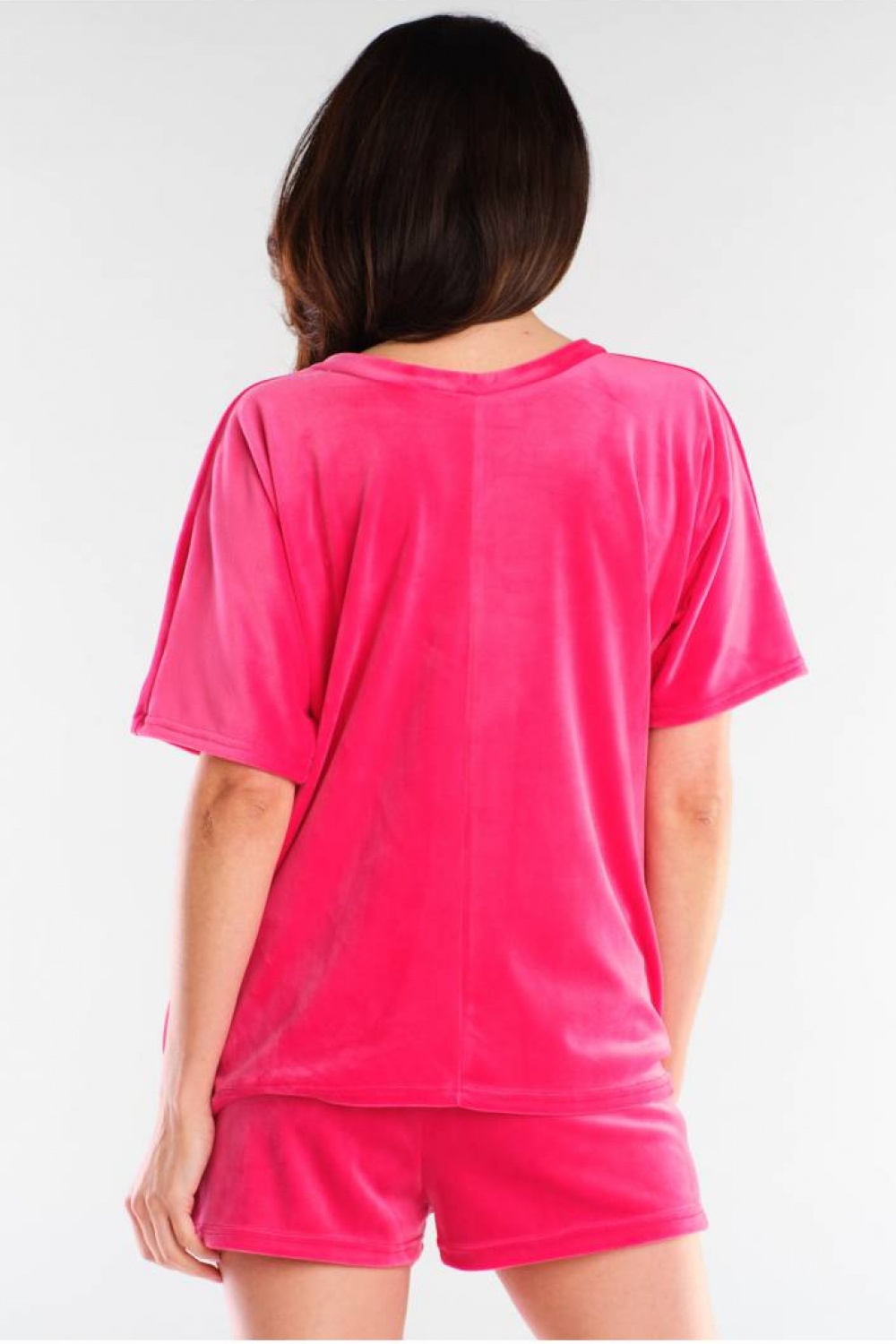Szorty Damskie Model A418 Pink - awama – widok 2