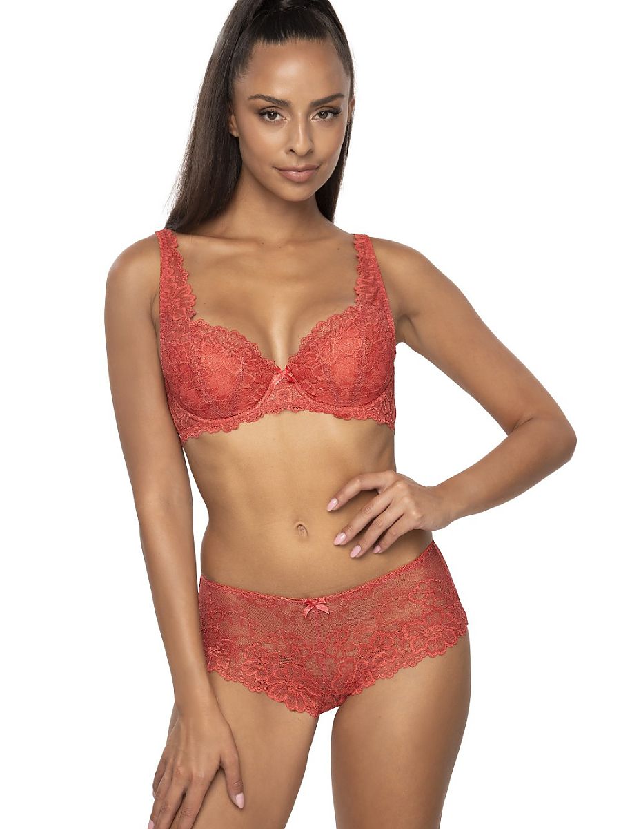 Szorty Model Carmela F-053/54/2 Cegła - Mat – view 2