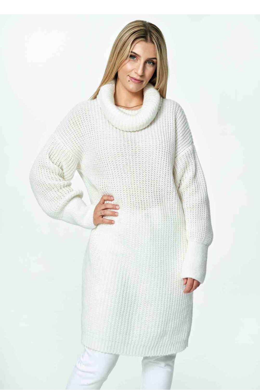 Women's Sweater Model M890 Ecru - Figl – Ansicht 2