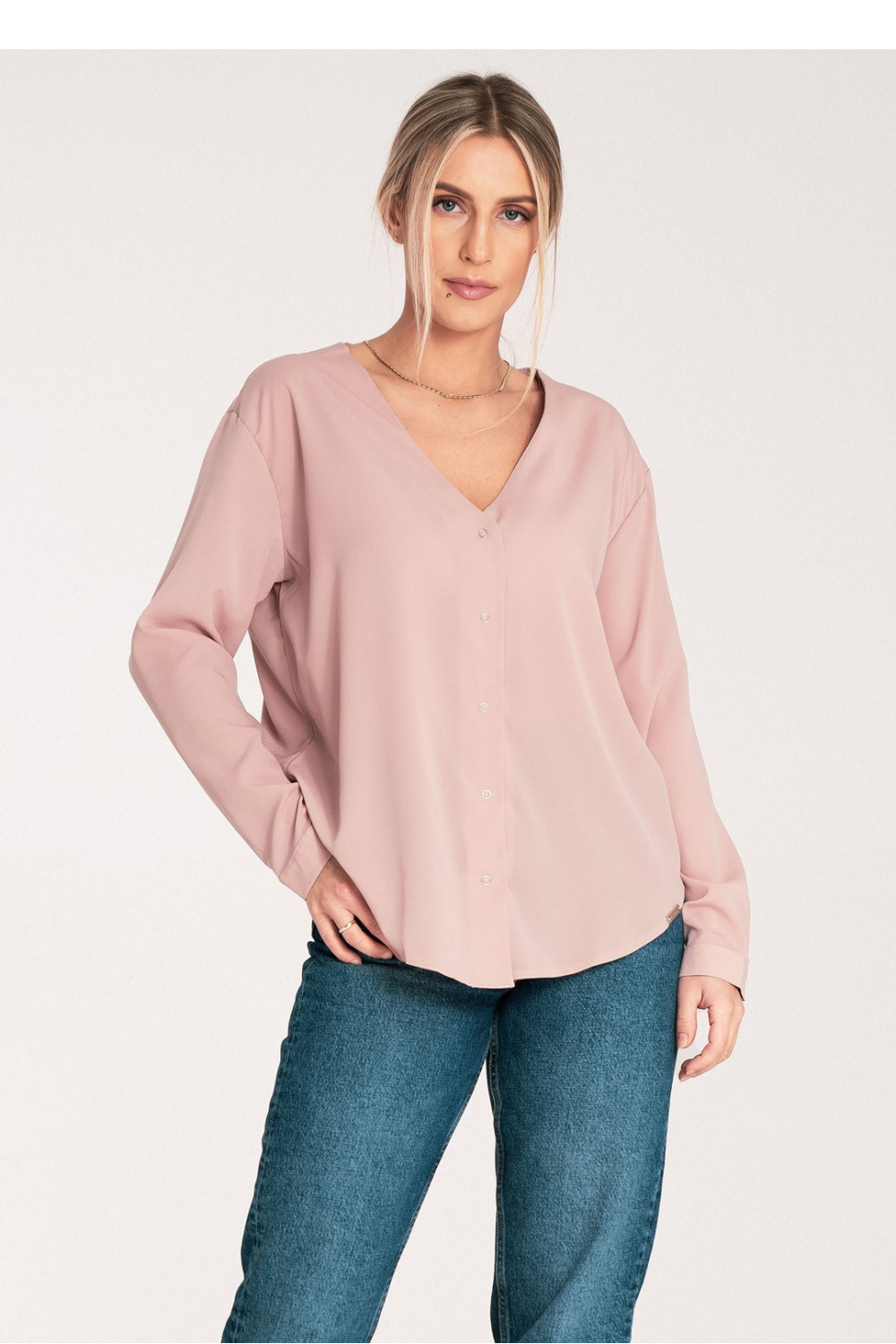 Women's Shirt Model M1070 Beige - Figl