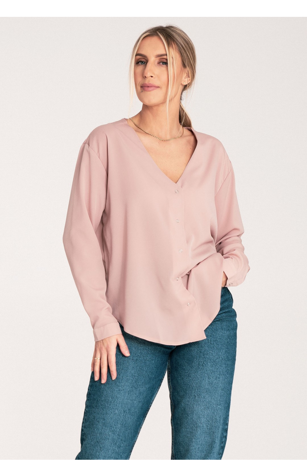 Women's Shirt Model M1070 Beige - Figl