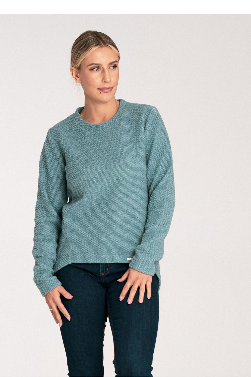 Women's Sweater Model M1044 Mint - Figl