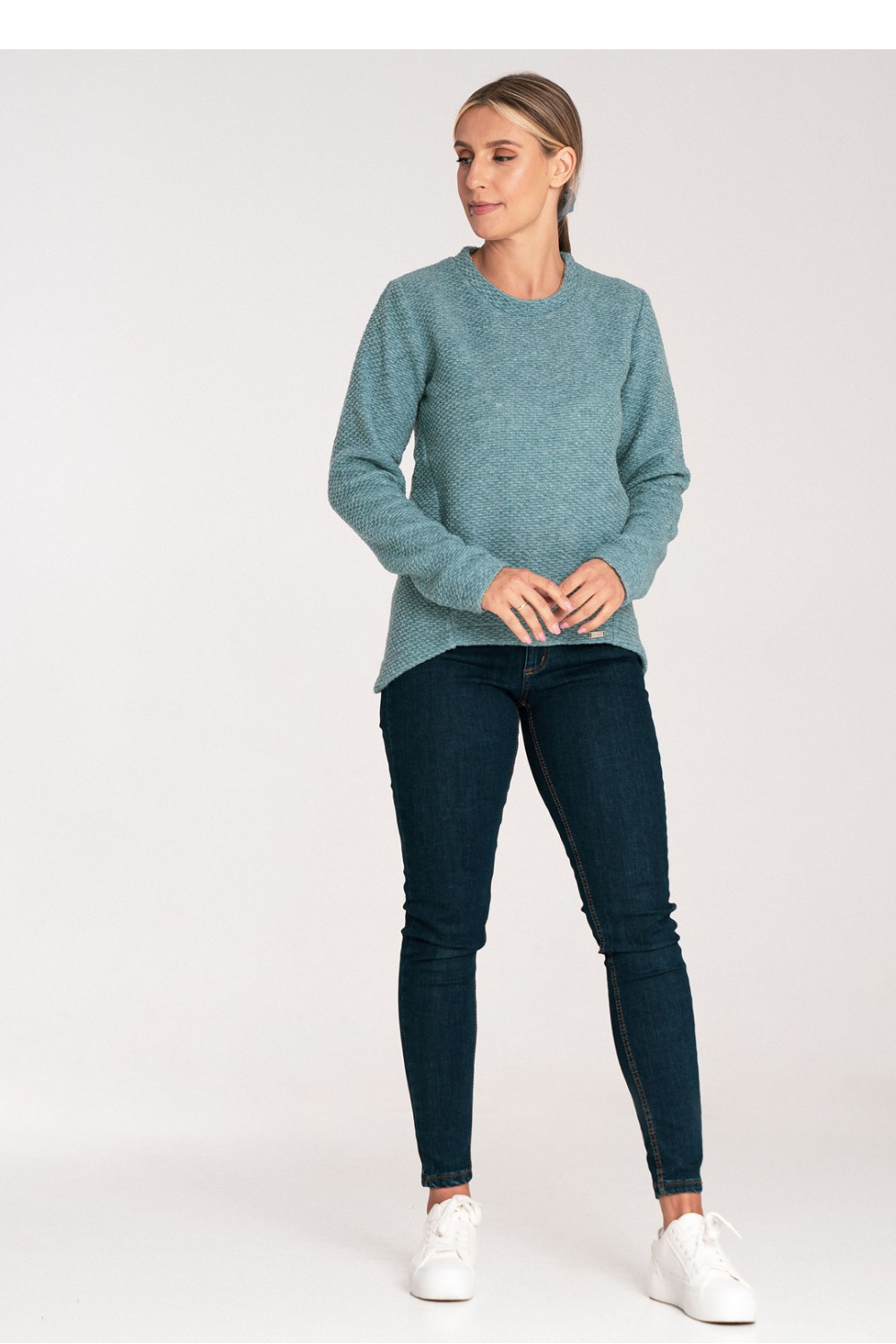 Women's Sweater Model M1044 Mint - Figl – Ansicht 2