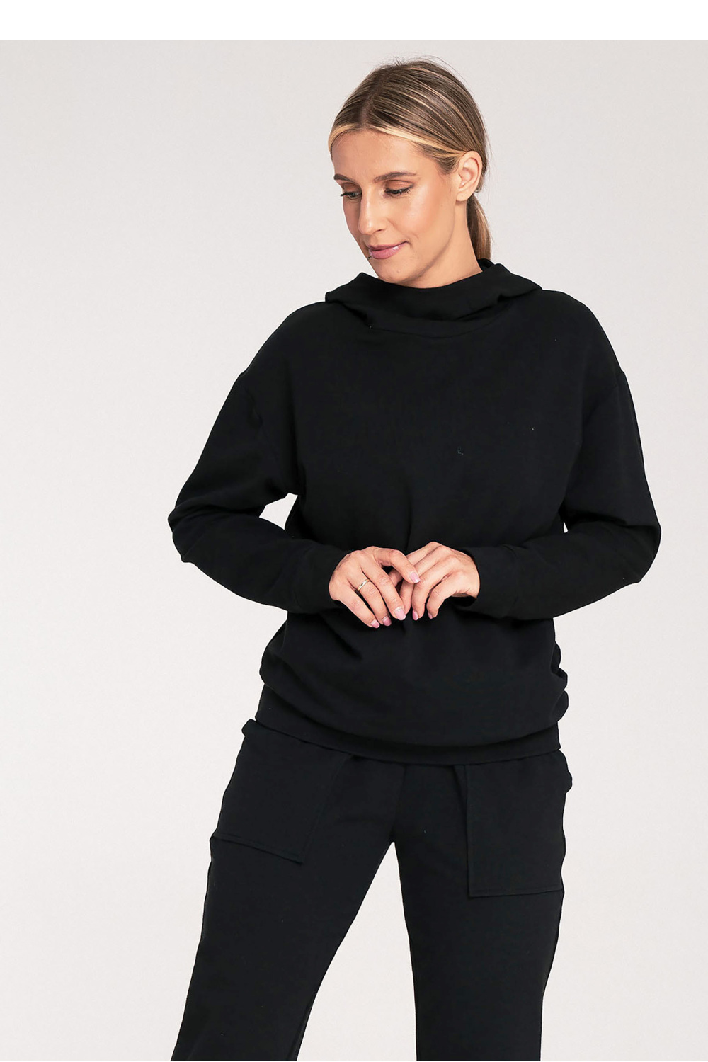 Women's Sweatshirt Model M1034 Black - Figl