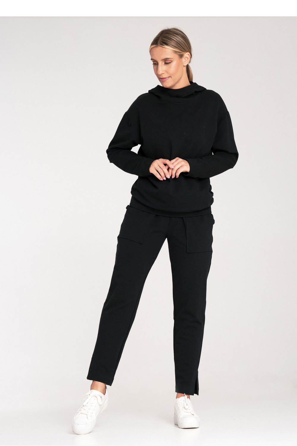 Women's Sweatshirt Model M1034 Black - Figl