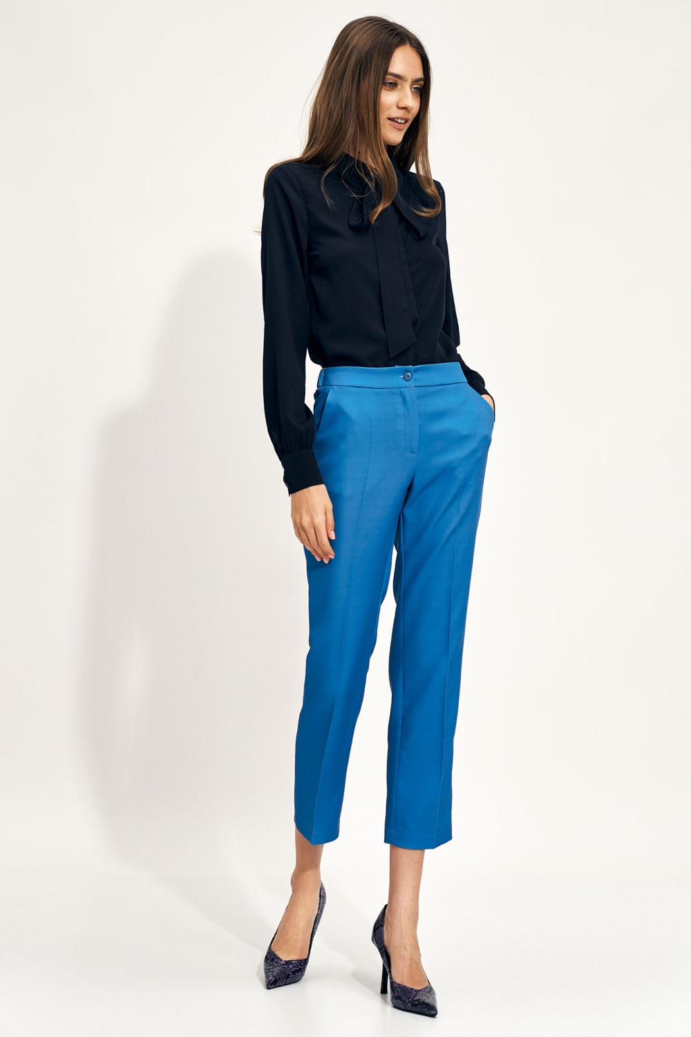 Blue chino trousers SD70 Blue - Nife