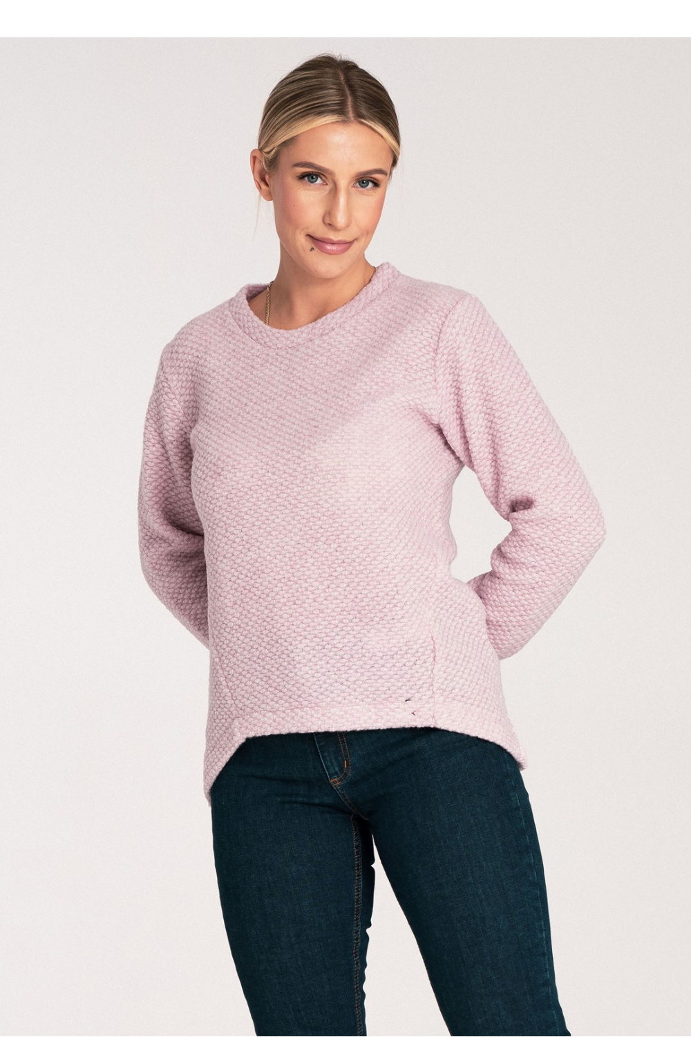Women's Sweater Model M1044 Pink - Figl