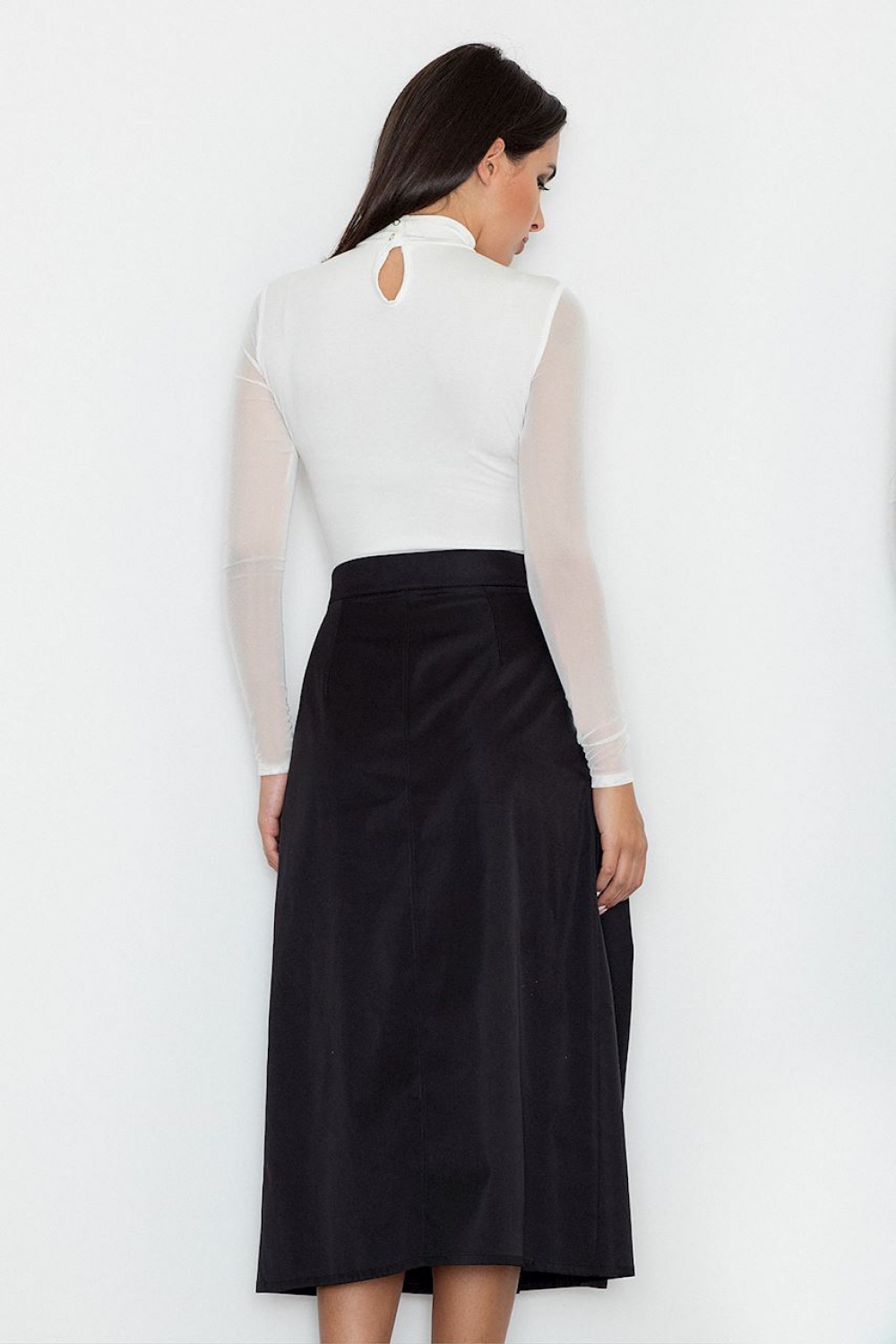 Skirt Model M554 Black - Figl – vista 2