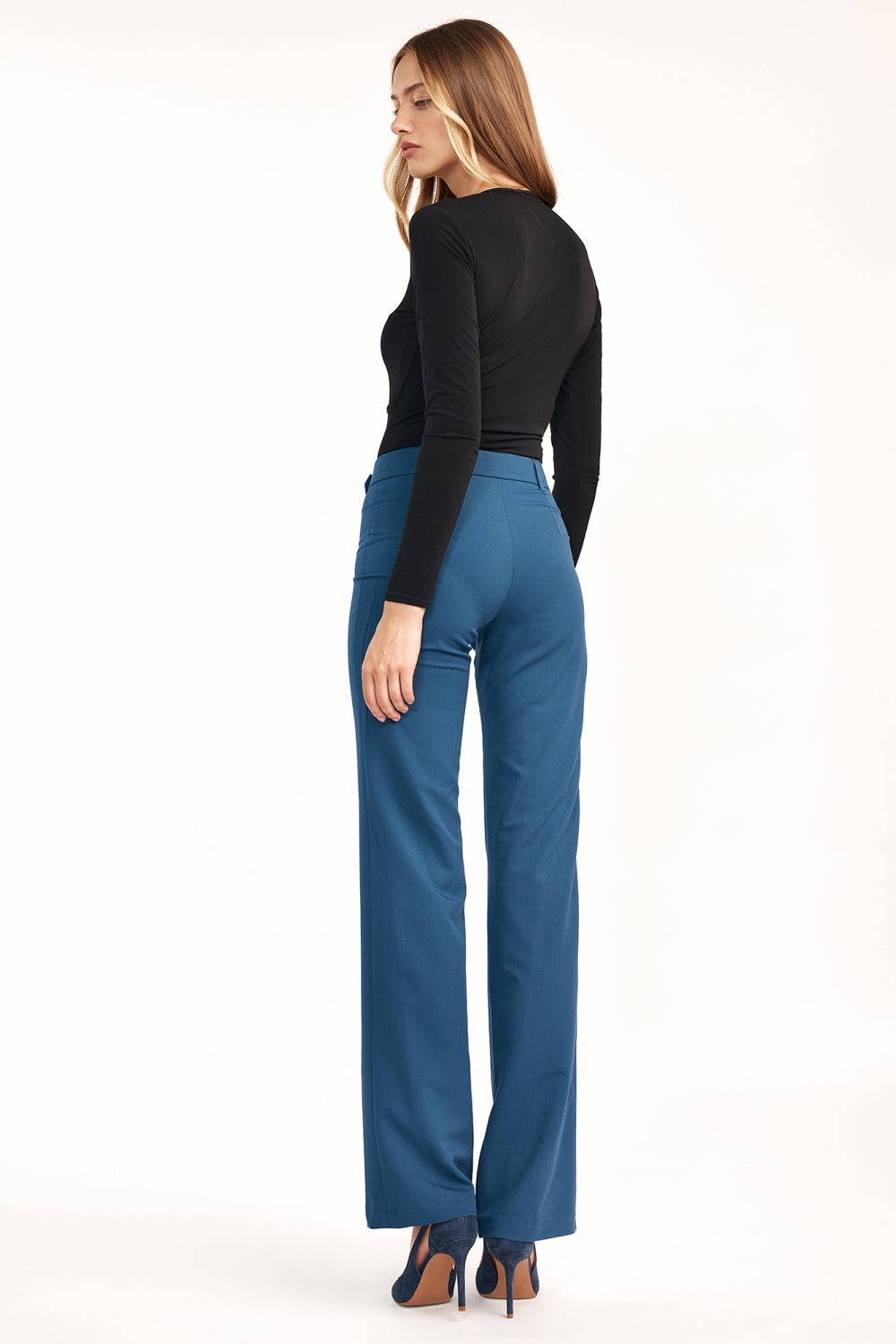 Azure flared-leg trousers SD61 Lazur - Nife – vue 2