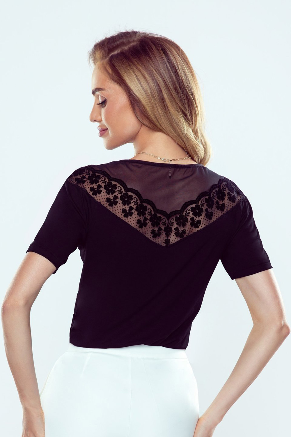 Bluzka Model Floriana Black - Eldar – widok 2