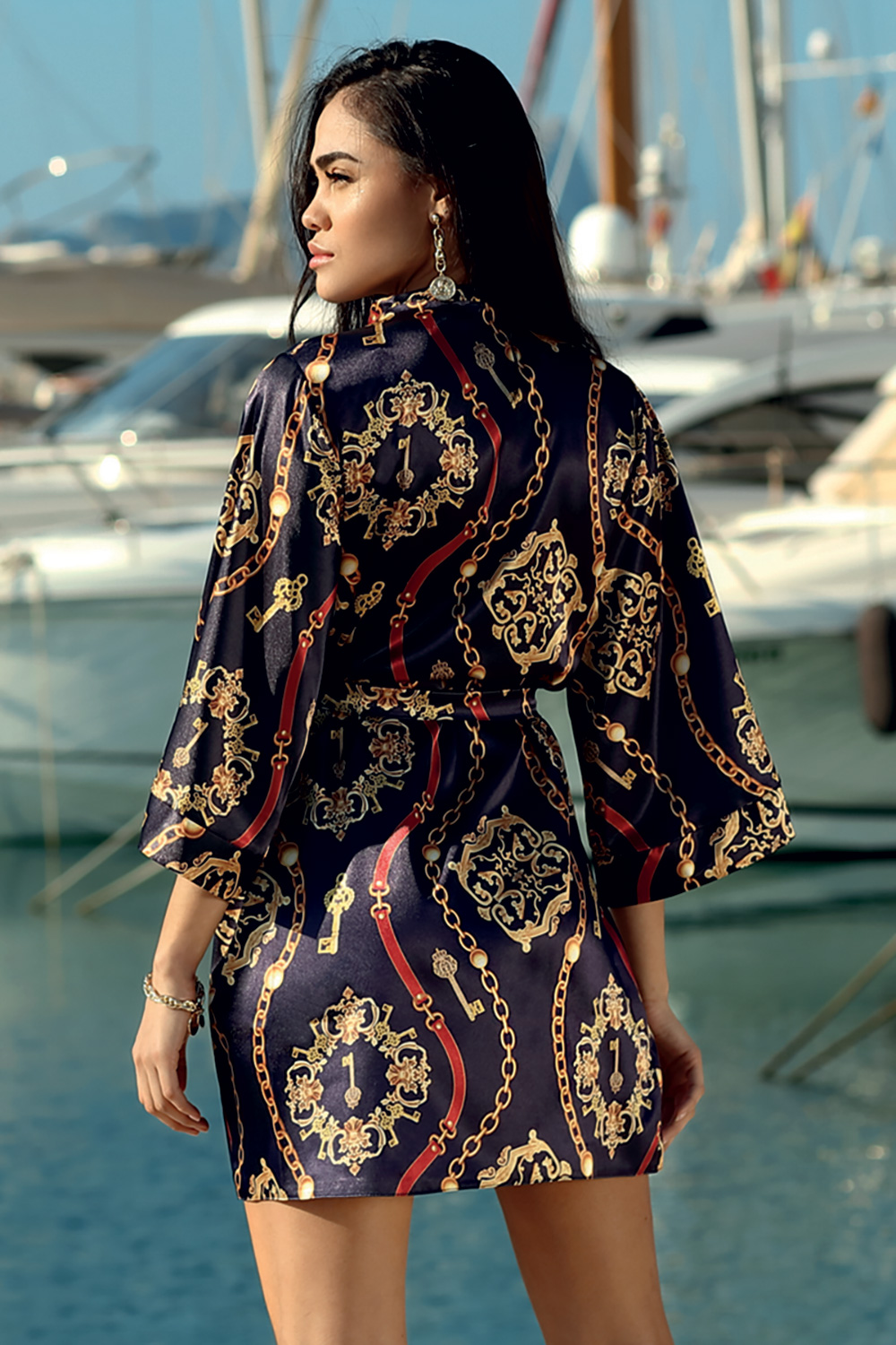 Bathrobe / dressing gown model DK P 014 - DKaren – Ansicht 2