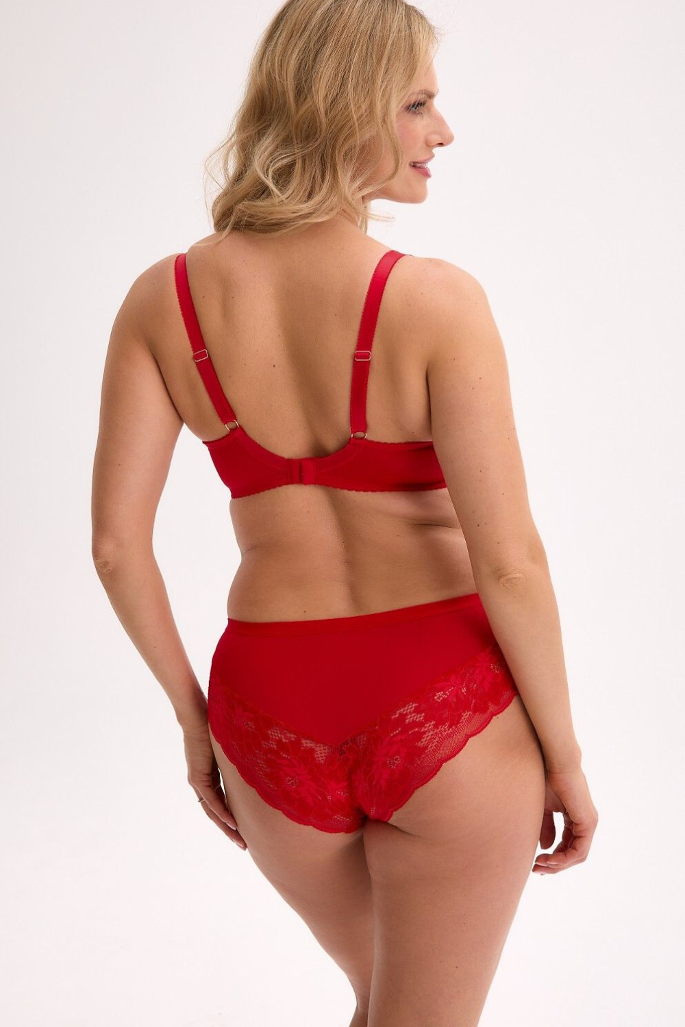 Biustonosz Soft Biustonosz Semi-Soft Model Mirella 1316 Red - Gaia