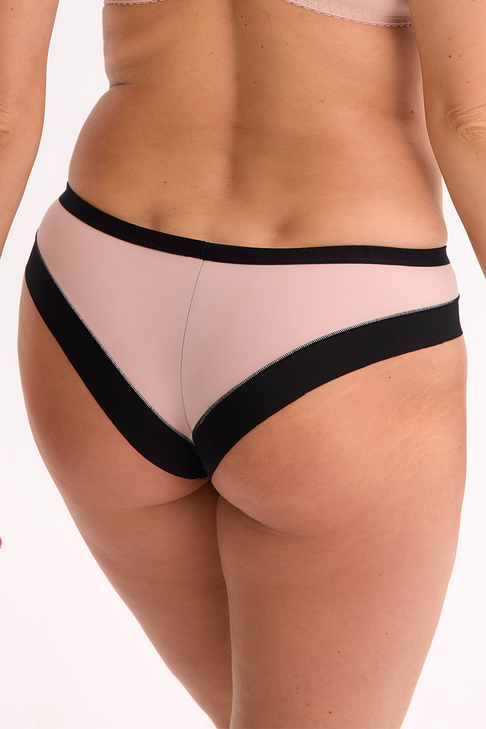 Figi brazyliany Model 1328B Black/Pink - Gaia