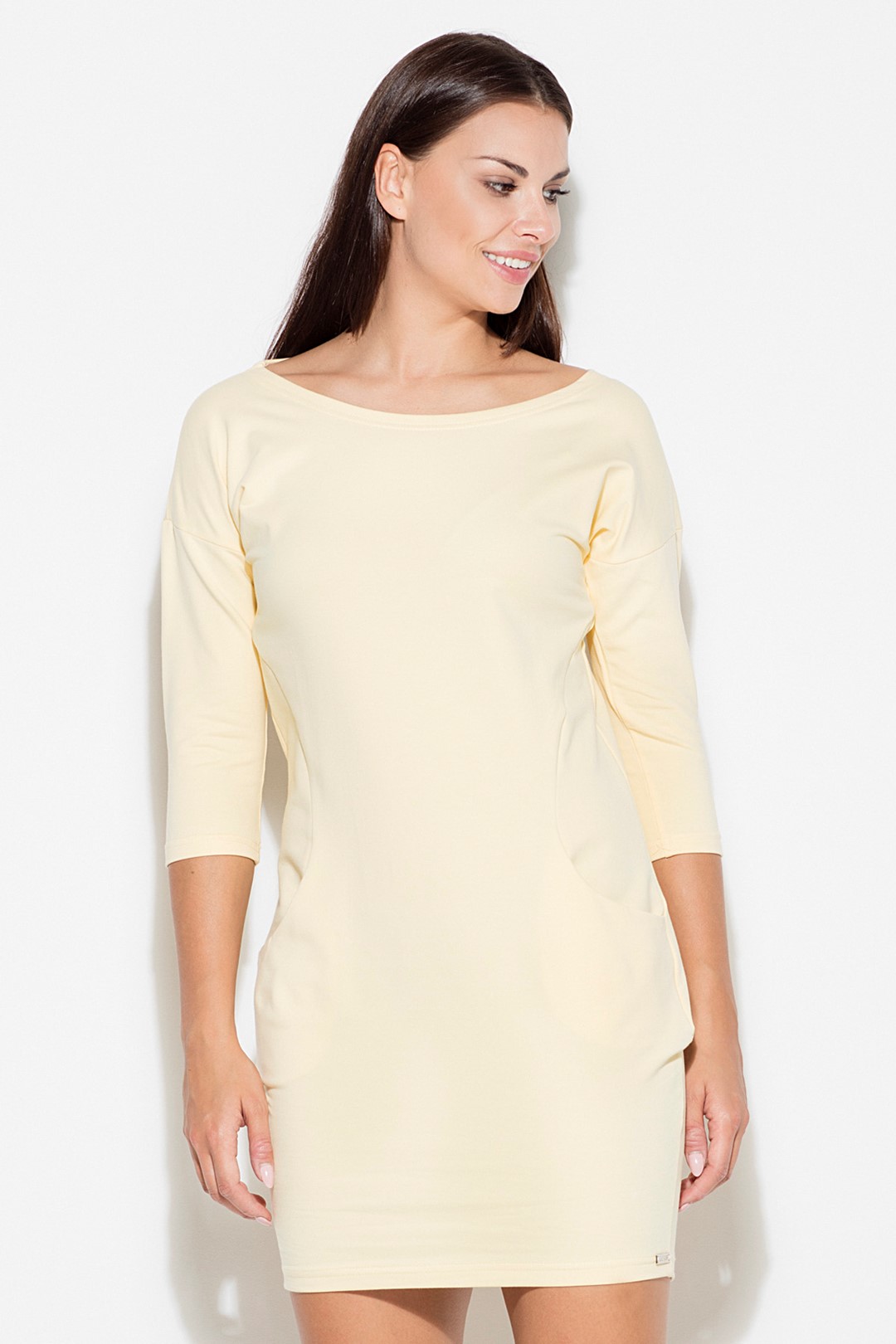 Sukienka K181 Yellow - Katrus