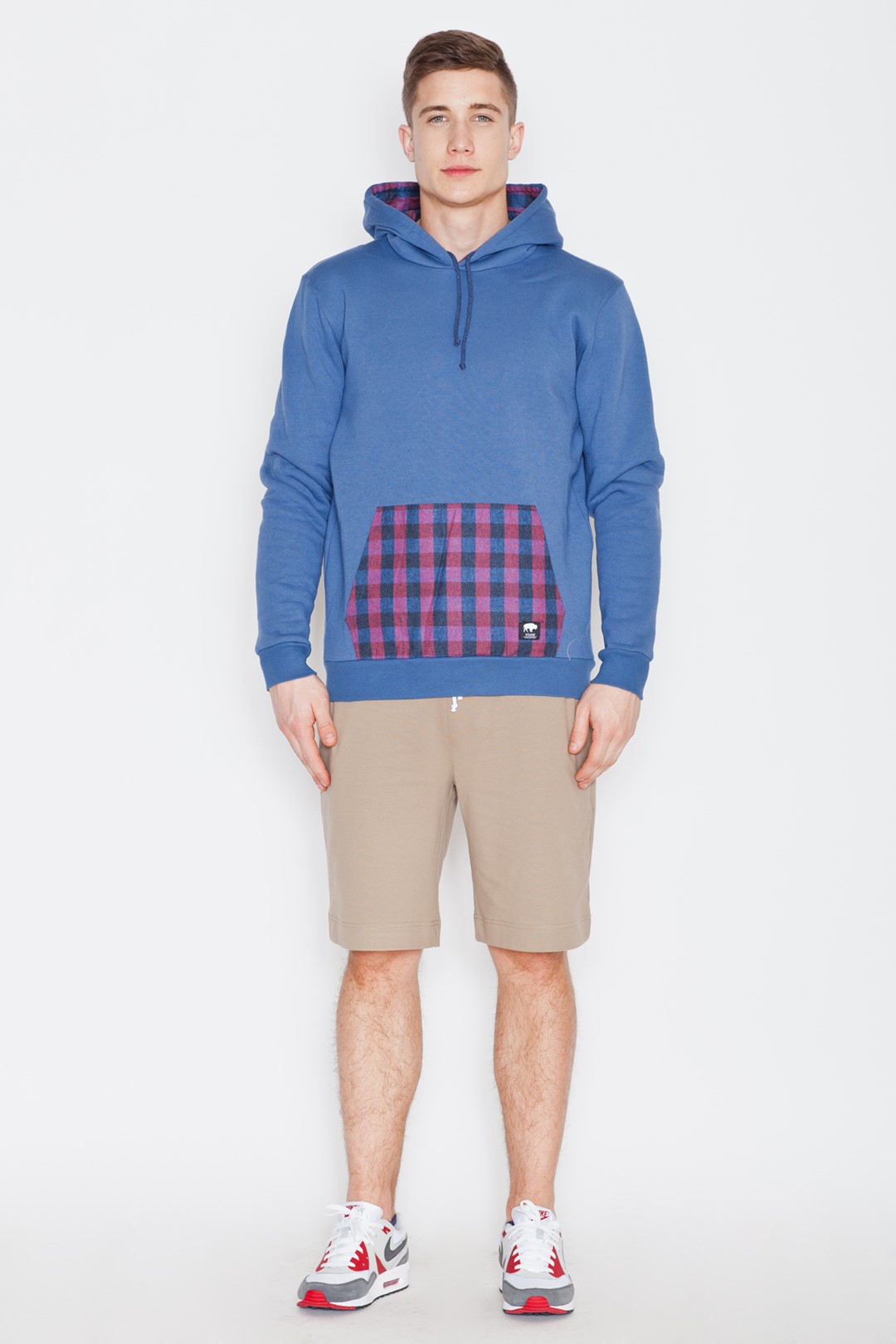 Bluza V014 Niebieski