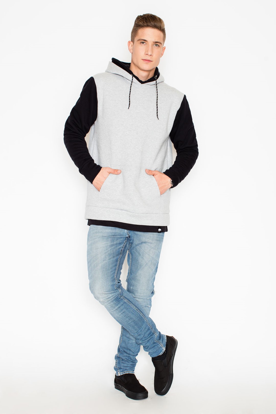 Bluza V031 Szary