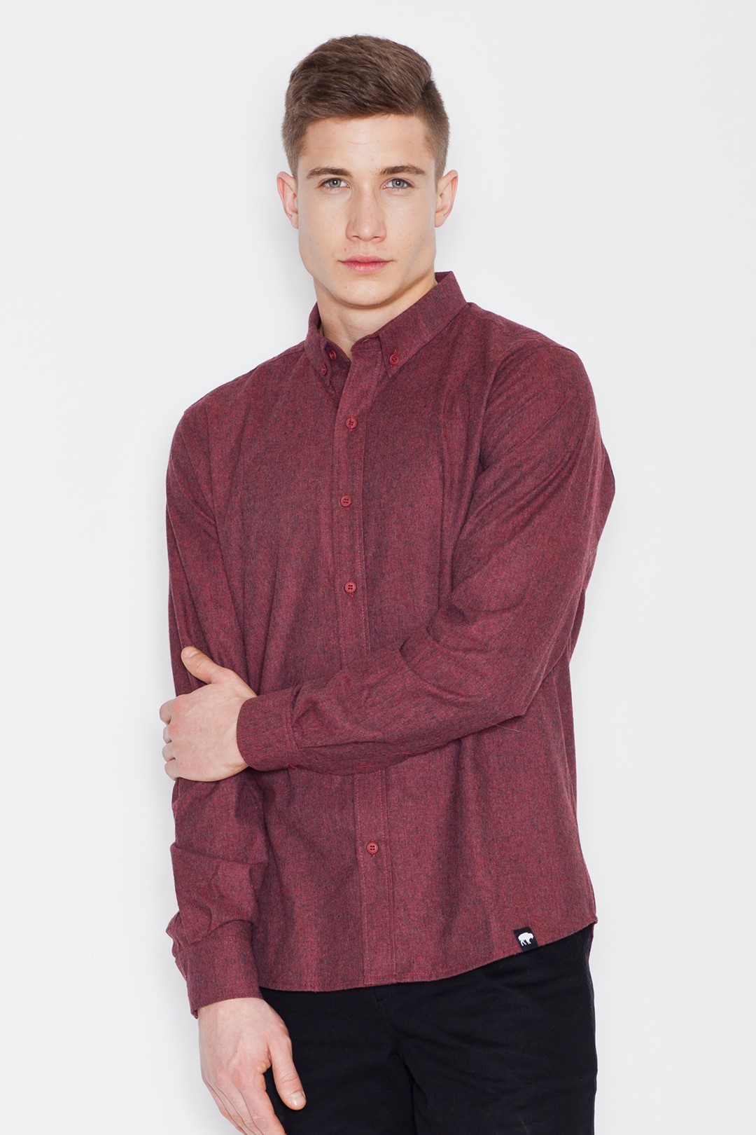 Koszula V010 Bordo
