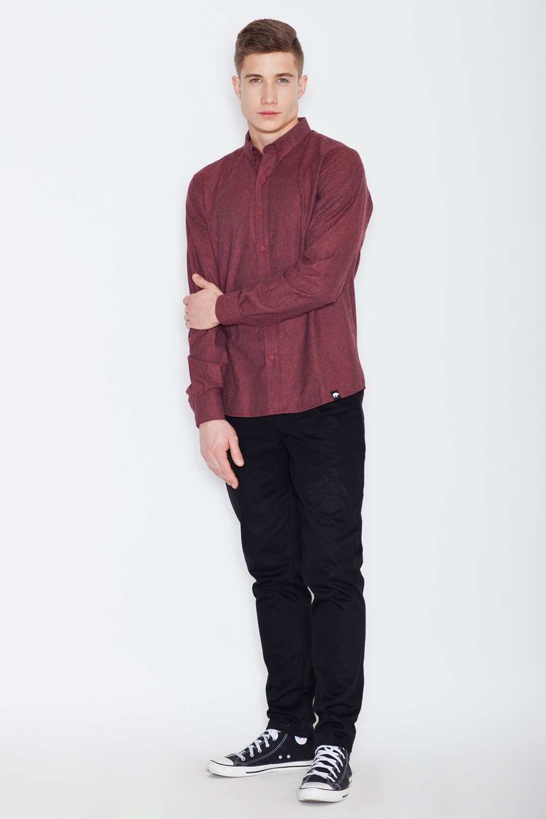 Koszula V010 Bordo