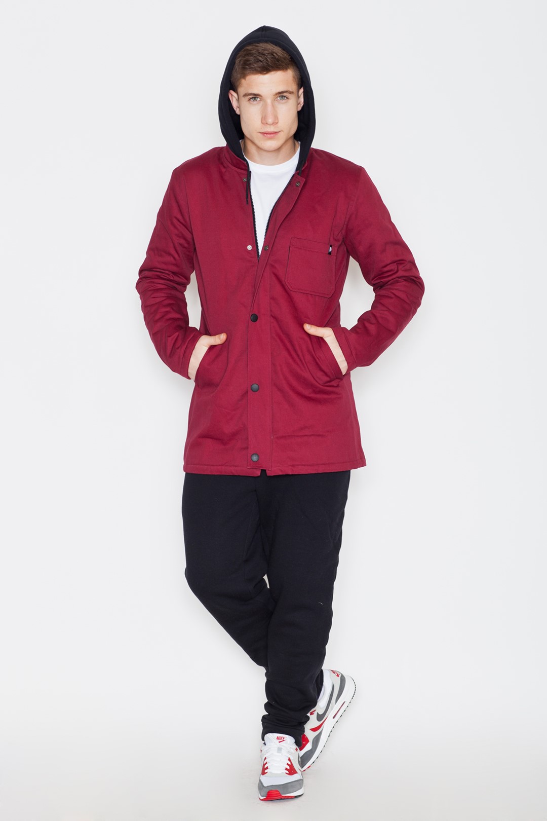 Kurtka V013 Bordo