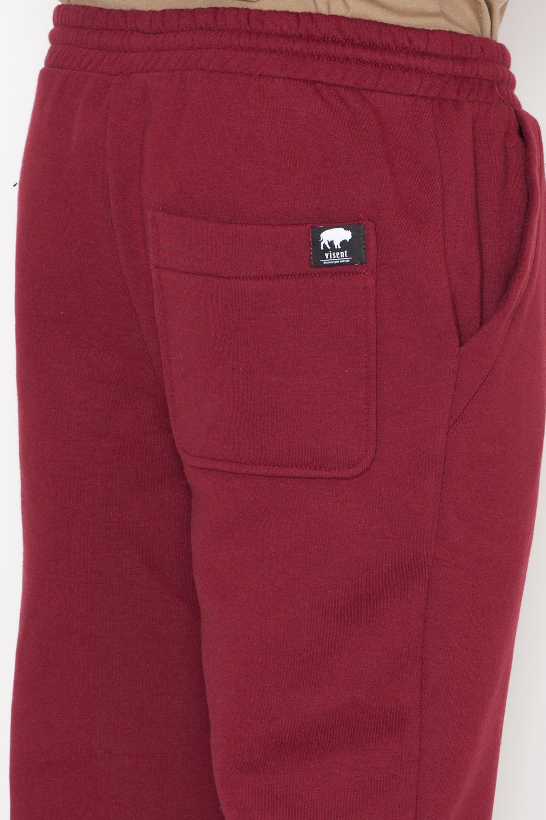 V011 Trousers Bordeaux – vista 2