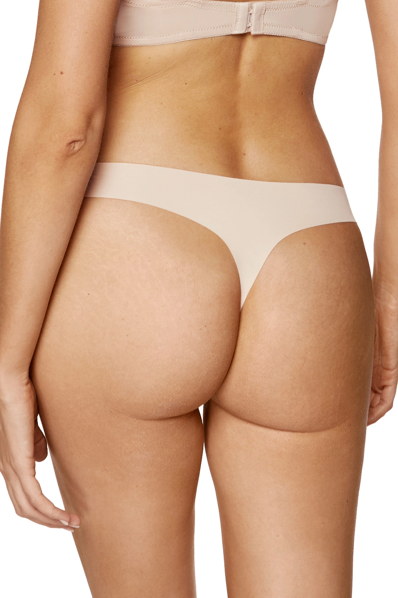 Blanca string sin costuras, pack de 3 – vista 2