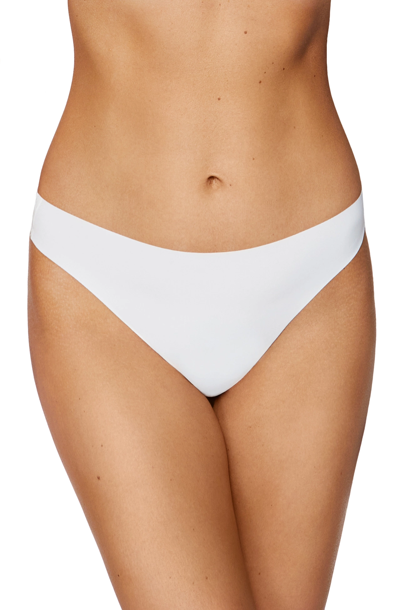 Blanca tangas sin costuras, pack de tres