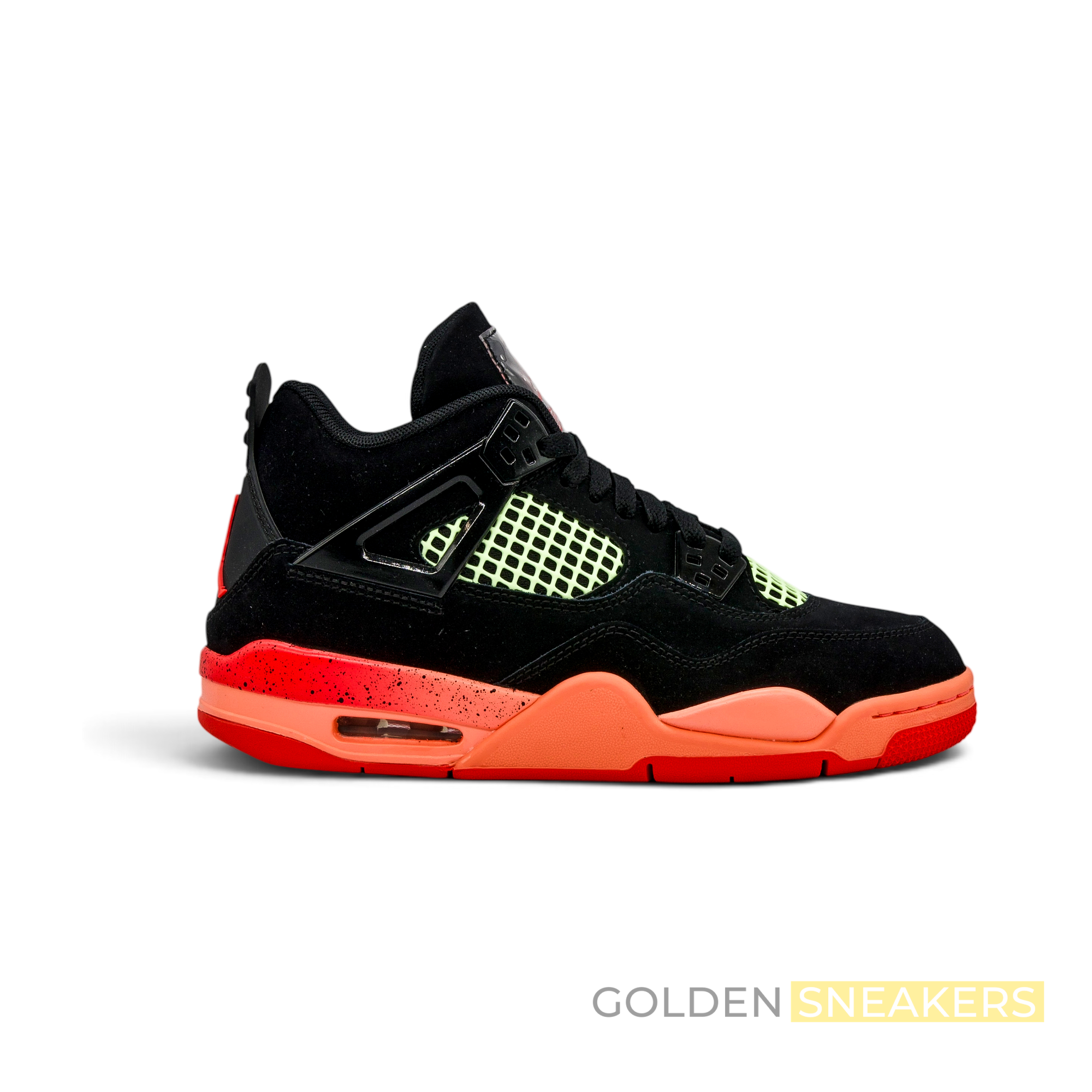 Jordan 4 Retro Black Infrared Barely Volt – view 2
