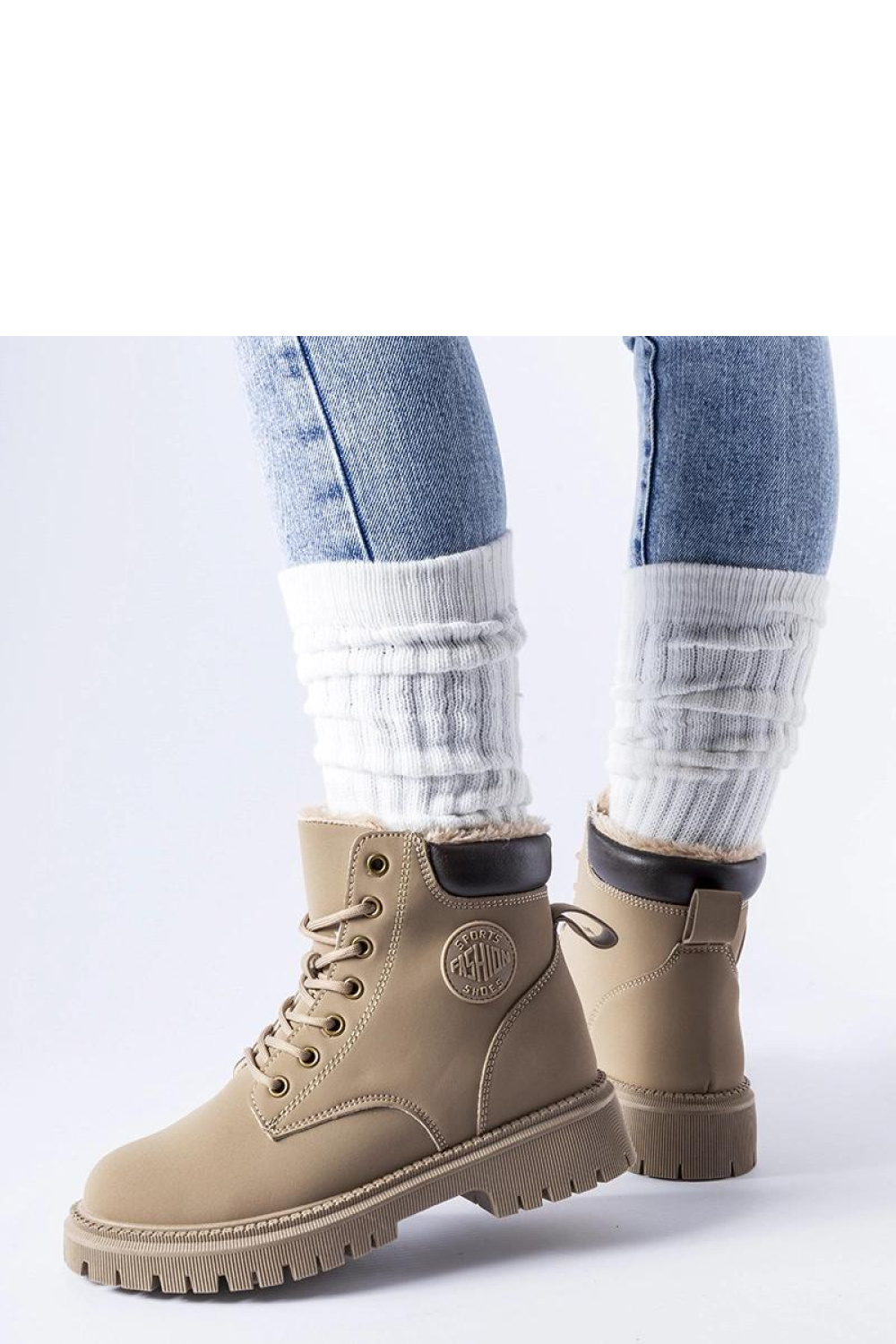 Brown insulated Medole hiking boots - Solea