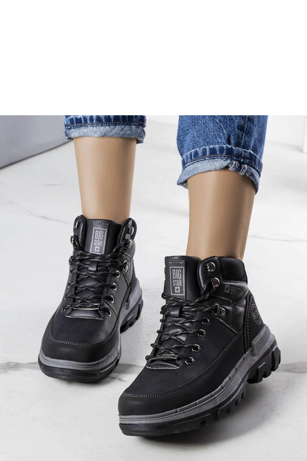 Big Star KK274222 BLACK ankle boots - Solea