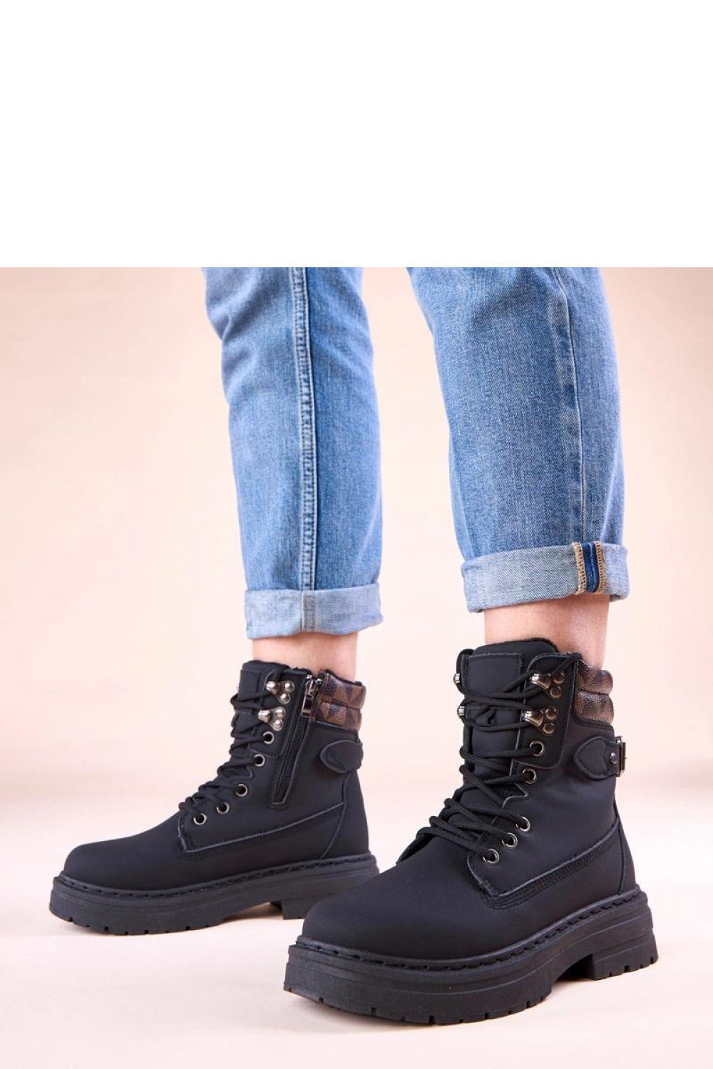Selio B2150 Black Ankle Boots - Solea