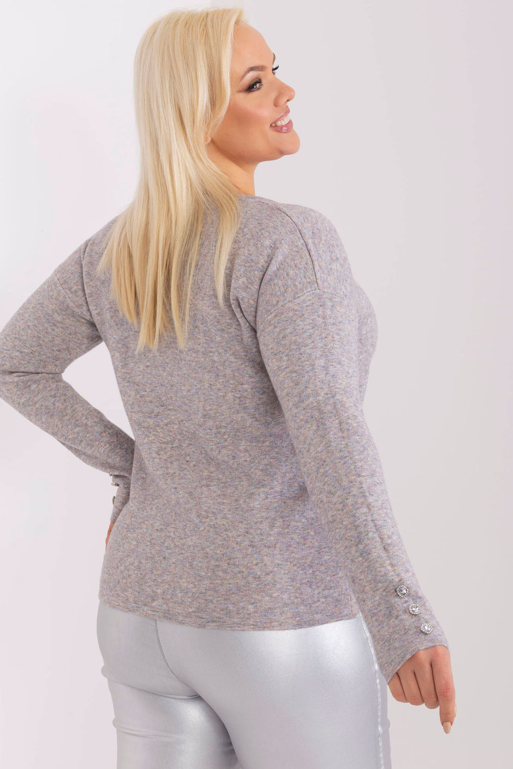 Sweter Damski Model PM-SW-PM1020.12P Grey - Factory Price – vue 2