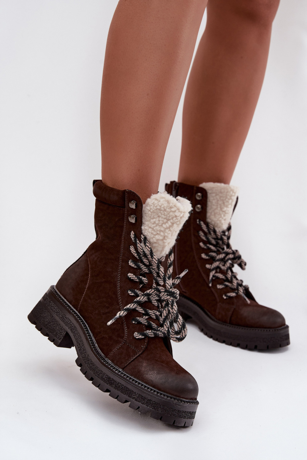 Trapery Model Bellora JH28077 Czekolada - Step in style
