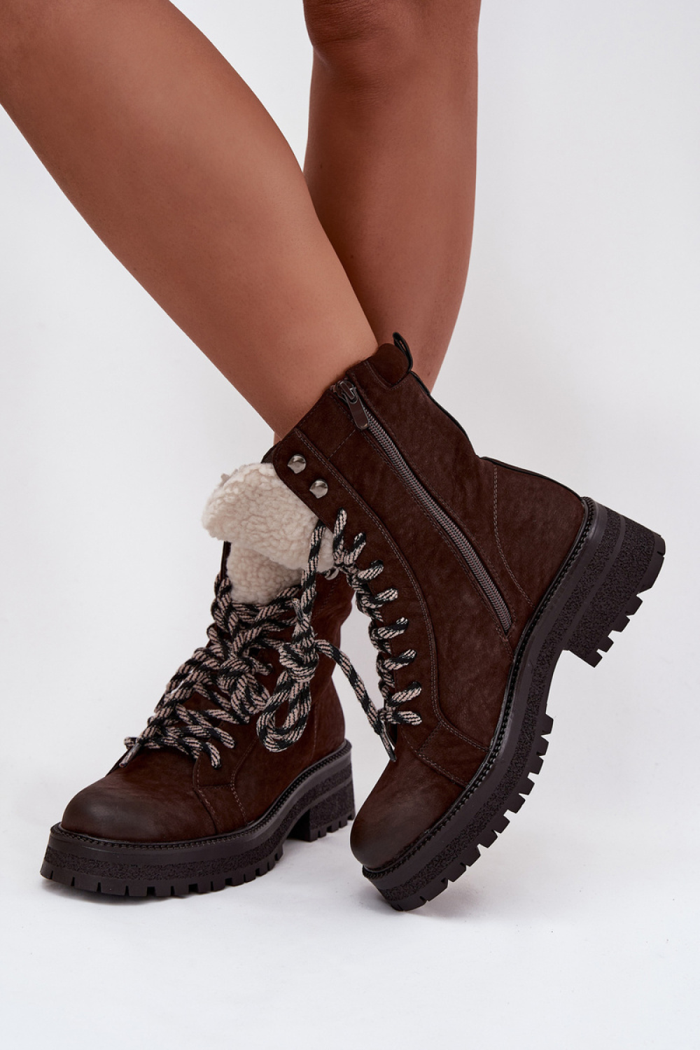 Trapery Model Bellora JH28077 Czekolada - Step in style – widok 2