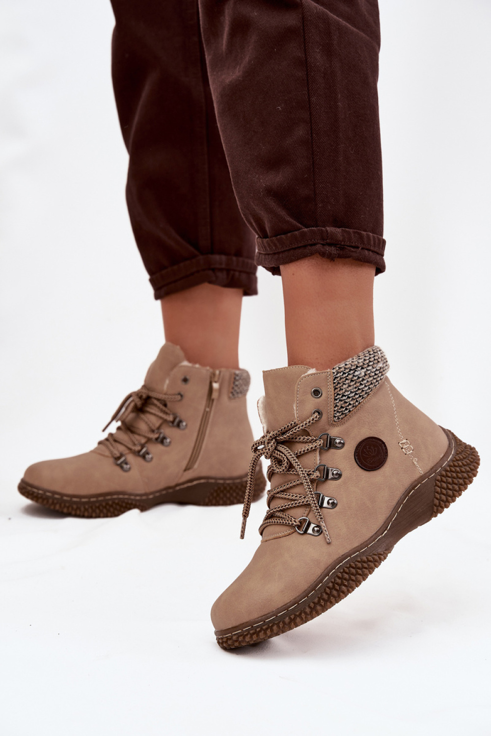 Trapery Model Zenaya 25BT02-9374 Beige - Step in style – widok 2