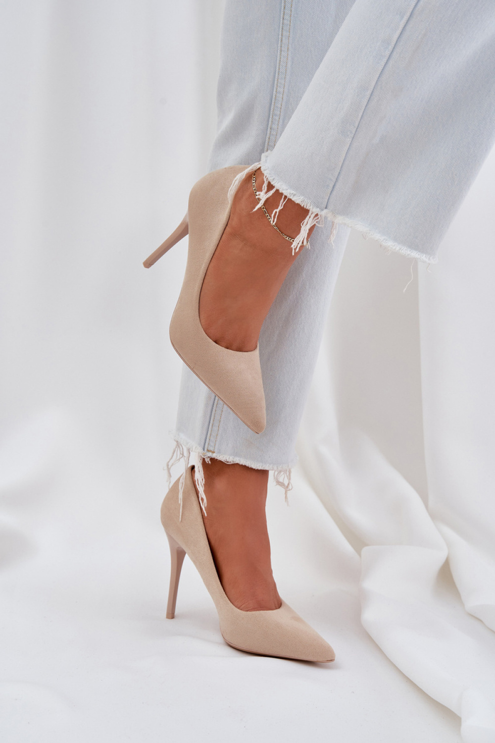 Szpilki Model Navinda LE113P Light Beige - Step in style – widok 2