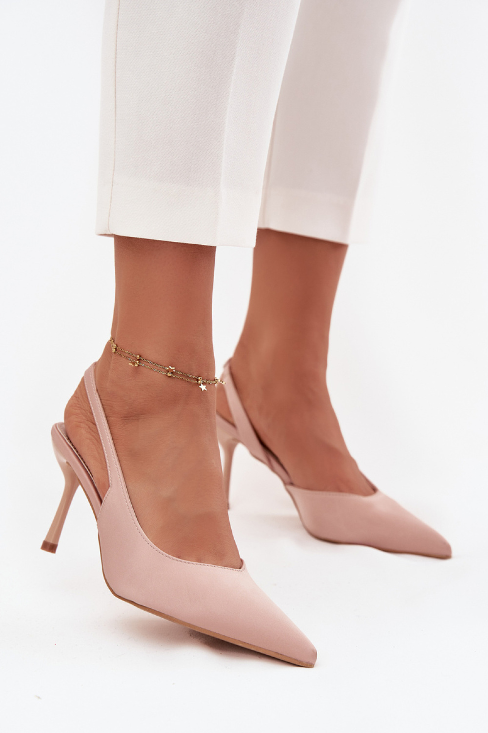 Szpilki Model Lenira SQC-221 Beige - Step in style