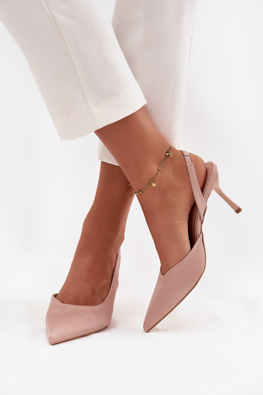 Szpilki Model Lenira SQC-221 Beige - Step in style – widok 2