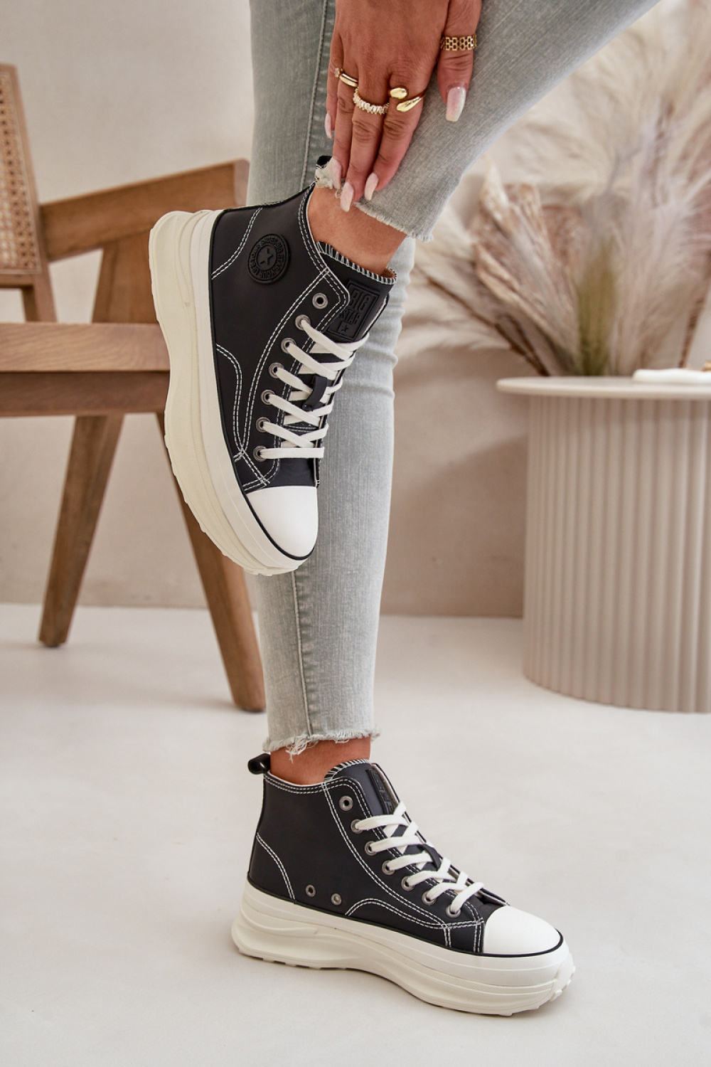 Big Star OO274063 Black Trainers - Step in style – vista 2
