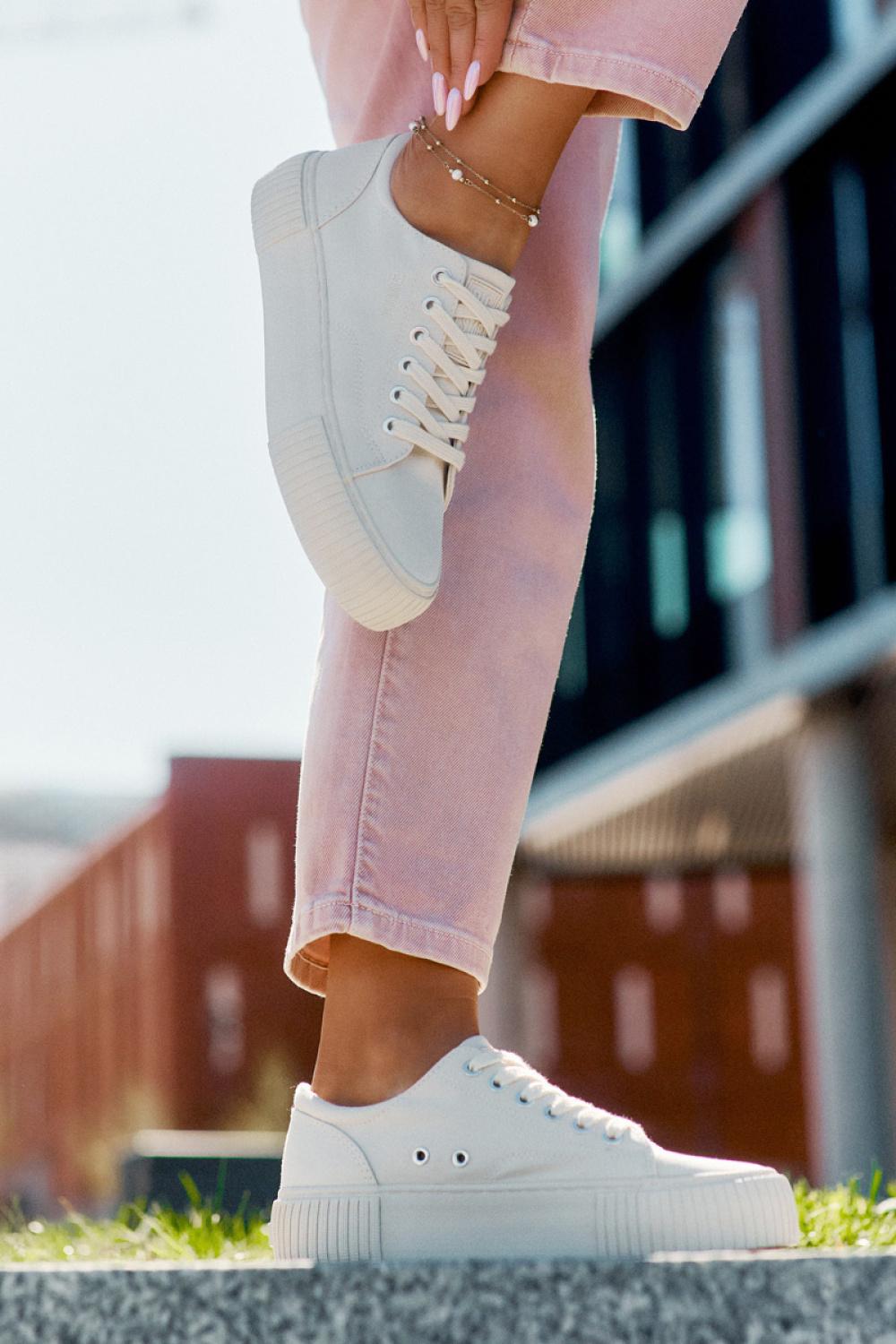 Big Star RR274407 Beige Sneakers - Step in style – vista 2