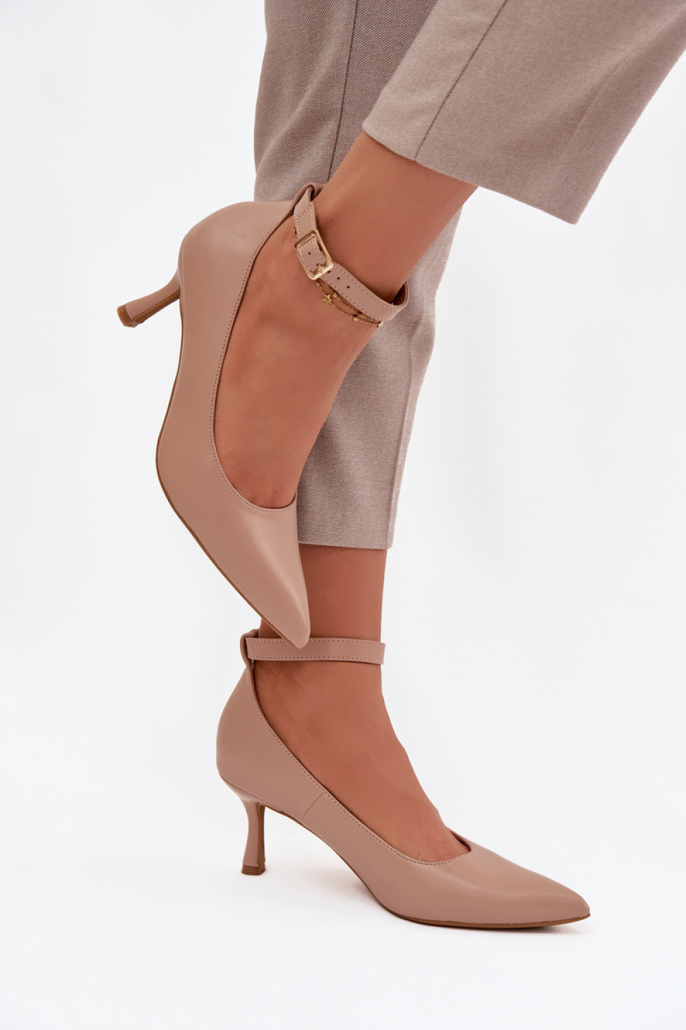Szpilki Model Perrine 2752 Dark Beige - Step in style – widok 2