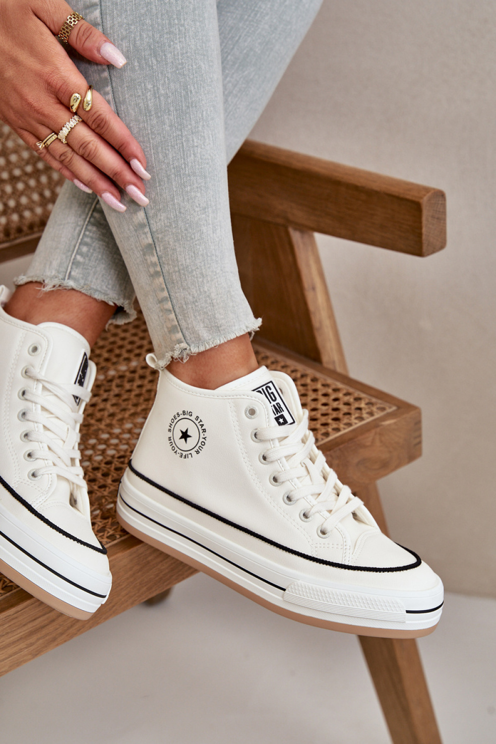 Big Star OO274061 White Sneakers - Step in style – vista 2