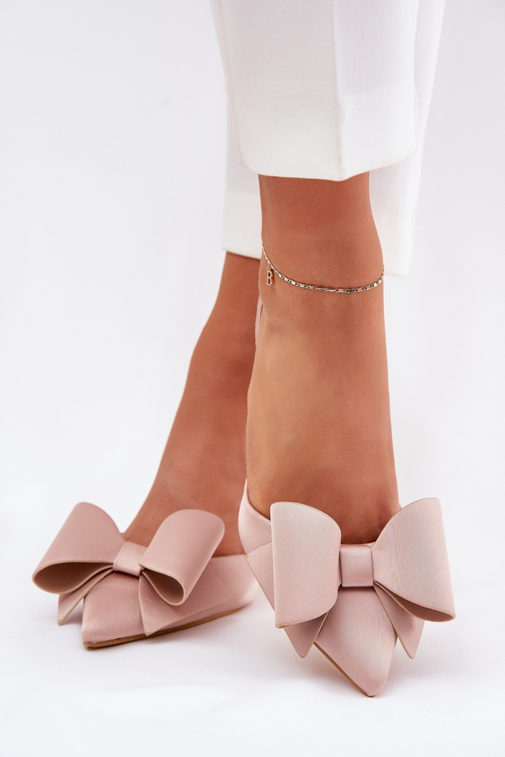 Szpilki Model Eklevia UC-158 Beige - Step in style – widok 2