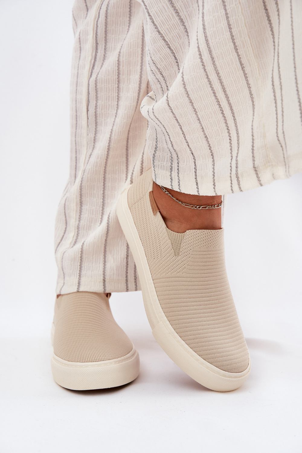 Big Star RR274721 Beige Sneakers - Step in style – vista 2