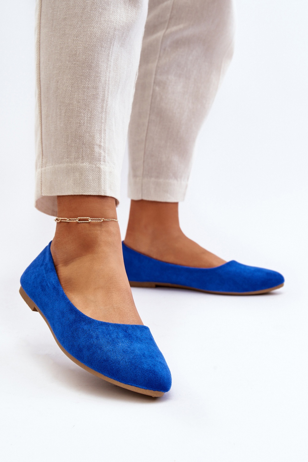 Baleriny Model Kommia 24BL02-7640 Blue - Step in style – widok 2