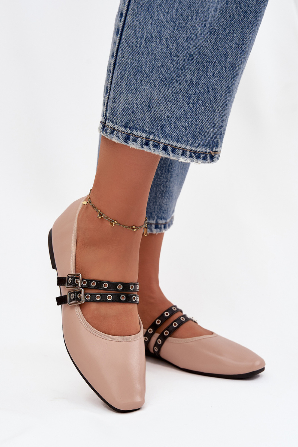 Baleriny Model Deliora 21-46 Beige - Step in style