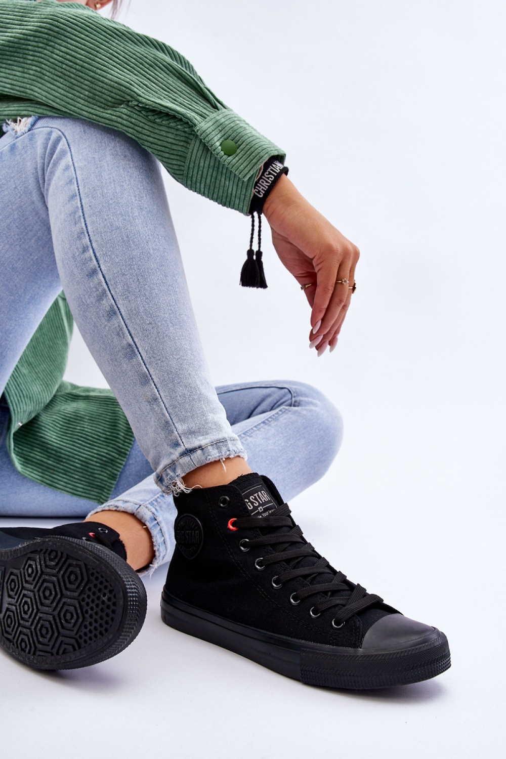 Big Star T274033 Black Sneakers - Step in style – vista 2