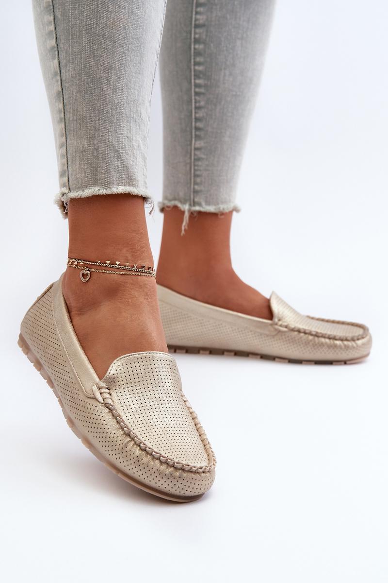 Loafers Model Ranica 24PB02-7669 Gold - Step in style – vista 2