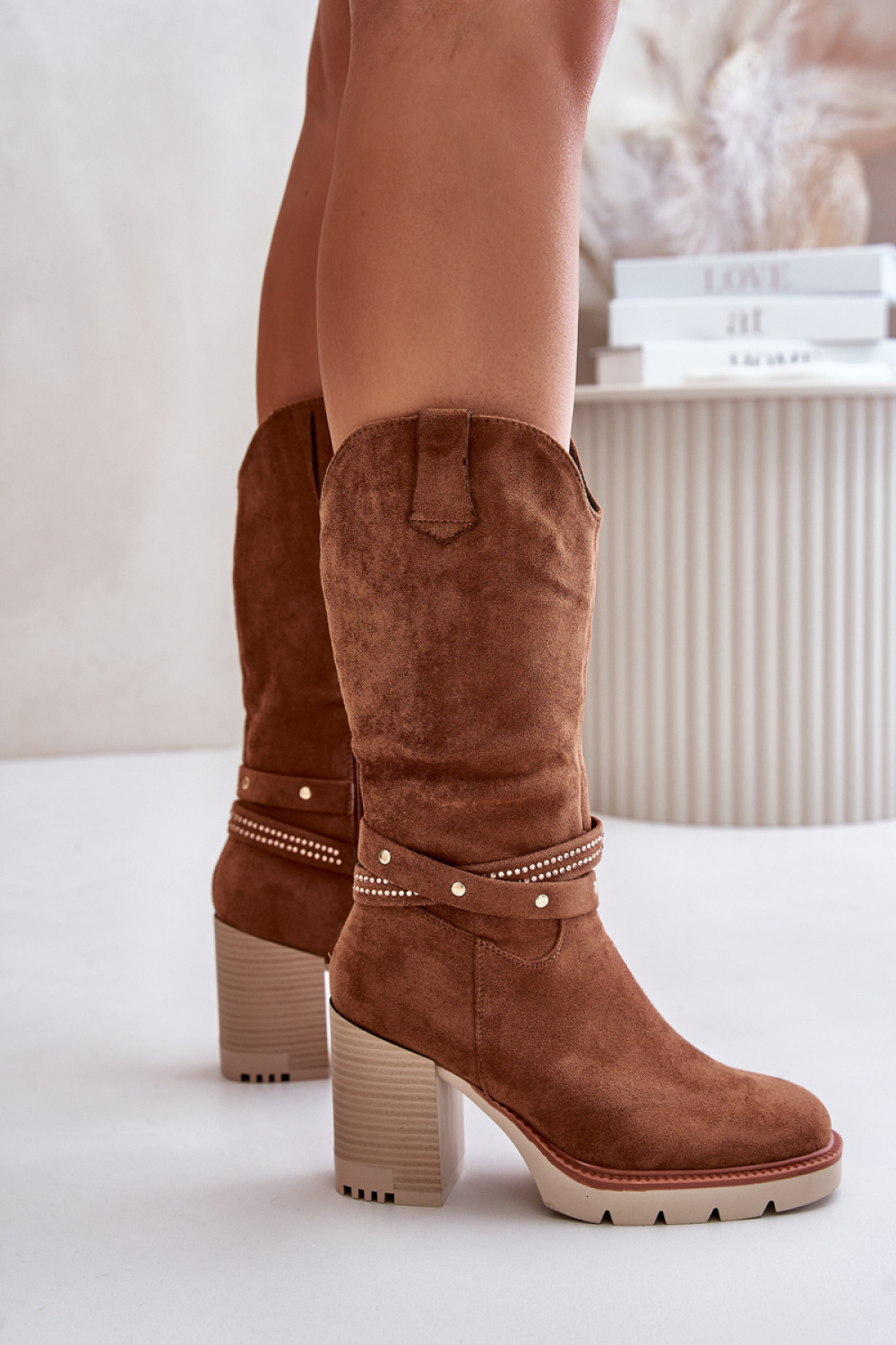 Kozaki Model Ivanelis ASA254-4 Camel - Step in style – widok 2